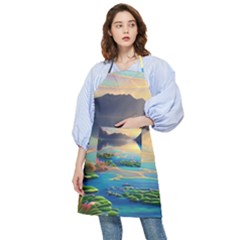 Breathtaking Sunset Pocket Apron by GardenOfOphir