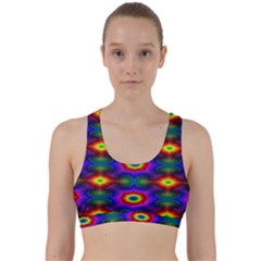 Colorfull Wallpaper Back Weave Sports Bra by artworkshop