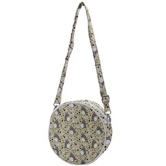 Pattern My Neighbor Totoro Crossbody Circle Bag by Jancukart