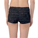 Black Background With Text Overlay Digital Art Mathematics Reversible Boyleg Bikini Bottoms View4