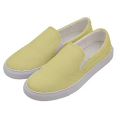 Banana Yellow	 - 	canvas Slip Ons by ColorfulShoes