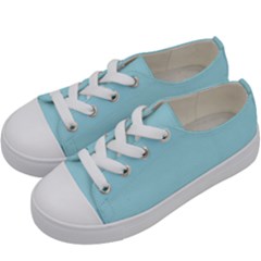 Blizzard Blue	 - 	low Top Canvas Sneakers by ColorfulShoes