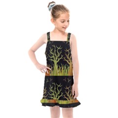 Background Decor Backdrop Design Art Decorative Kids  Overall Dress by Ravend