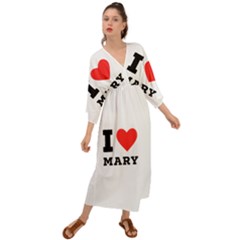 I Love Mary Grecian Style  Maxi Dress by ilovewhateva