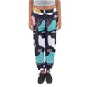 Art Patterns Design Wallpaper Background Print Women s Jogger Sweatpants View1