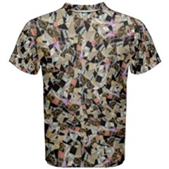 Mystic Geometry Abstract Print Men s Cotton Tee by dflcprintsclothing