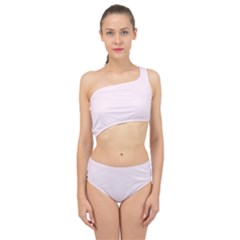 Pearly Pink	 - 	spliced Up Two Piece Swimsuit by ColorfulSwimWear