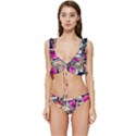 Sorcery Mushroom Low Cut Ruffle Edge Bikini Set View1