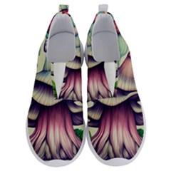 Antique Forest Mushrooms No Lace Lightweight Shoes by GardenOfOphir