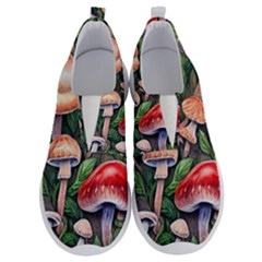 Rustic Mushroom No Lace Lightweight Shoes by GardenOfOphir