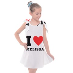 I Love Melissa Kids  Tie Up Tunic Dress by ilovewhateva