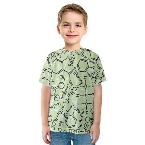 Multicolored Chemical Bond Illustration Chemistry Formula Science Kids  Sport Mesh Tee by Jancukart