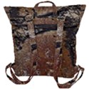 Rustic Charm Abstract Print Buckle Up Backpack View3