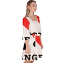 I love Angela  Velour Kimono Dress View3