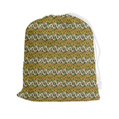 Pattern Drawstring Pouch (2xl) by Sparkle