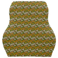 Pattern Car Seat Velour Cushion  by Sparkle