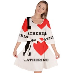 I Love Catherine Velour Kimono Dress by ilovewhateva