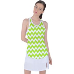 Pattern 120 Racer Back Mesh Tank Top by GardenOfOphir