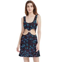 Artificial Intelligence Network Velour Cutout Dress by Semog4
