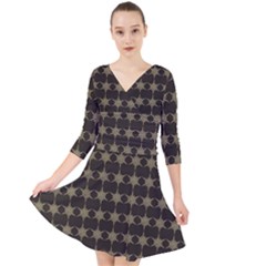 Pattern 144 Quarter Sleeve Front Wrap Dress by GardenOfOphir