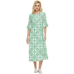 Pattern 168 Double Cuff Midi Dress by GardenOfOphir