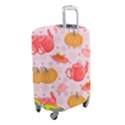 Pumpkin Tea Cup Pie Dessert Luggage Cover (Small) View2