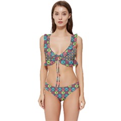 Pattern 217 Low Cut Ruffle Edge Bikini Set by GardenOfOphir