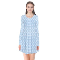Pattern 238 Long Sleeve V-neck Flare Dress by GardenOfOphir