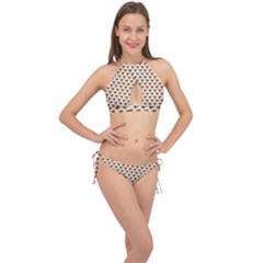 Pattern 265 Cross Front Halter Bikini Set by GardenOfOphir