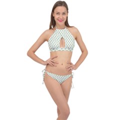 Pattern 274 Cross Front Halter Bikini Set by GardenOfOphir