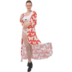 Pattern 337 Maxi Chiffon Beach Wrap by GardenOfOphir