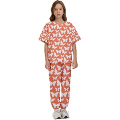 Pattern 338 Kids  Tee And Pants Sports Set by GardenOfOphir