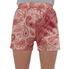 Tribal Background Pattern Texture Design Sleepwear Shorts by Semog4