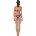 Rosette Kaleidoscope Mosaic Abstract Background Art Perfectly Cut Out Bikini Set View2