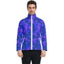 Cold Colorful Geometric Abstract Pattern Men s Bomber Jacket View1