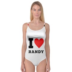 I Love Randy Camisole Leotard  by ilovewhateva