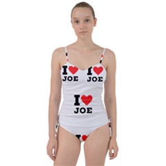 I Love Joe Sweetheart Tankini Set by ilovewhateva