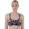 Cute Skulls And Bones Line Them Up Sports Bra View1