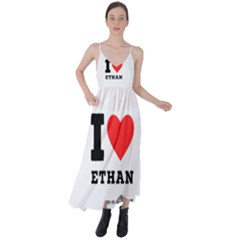 I Love Ethan Tie Back Maxi Dress by ilovewhateva
