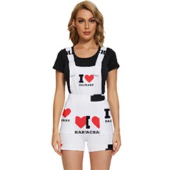 I Love Zachary Short Overalls by ilovewhateva
