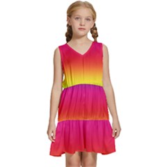 Spectrum Kids  Sleeveless Tiered Mini Dress by nateshop
