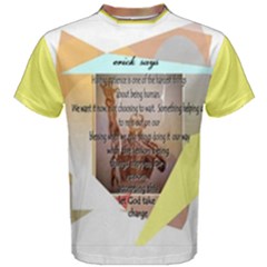 25 Let God Take Charge Ericksays Men s Cotton Tee by tratney