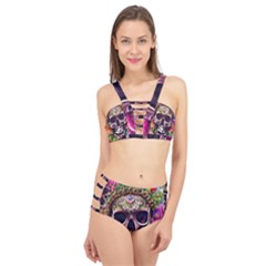 Bone Cute Cage Up Bikini Set by GardenOfOphir