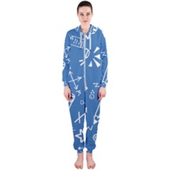 Education Hooded Jumpsuit (ladies) by nateshop
