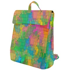 Pixel-79 Flap Top Backpack by nateshop