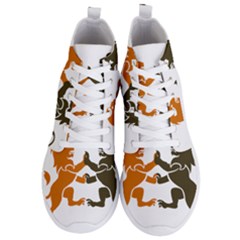 Lions Animals Wild Cats Men s Lightweight High Top Sneakers by Semog4