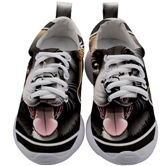 Dog Animal Puppy Pooch Pet Kids Athletic Shoes by Semog4