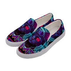 Gamer Life Women s Canvas Slip Ons by minxprints