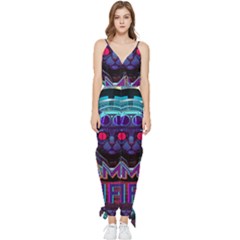 Gamer Life Sleeveless Tie Ankle Chiffon Jumpsuit by minxprints
