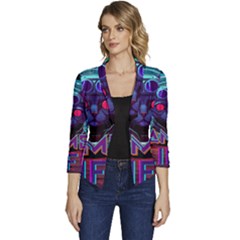 Gamer Life Women s Casual 3/4 Sleeve Spring Jacket by minxprints
